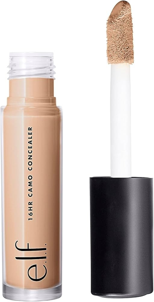 e.l.f. 16HR Camo Concealer, Full Coverage & Highly Pigmented, Matte Finish, Light Beige, 0.203 Fl... | Amazon (US)