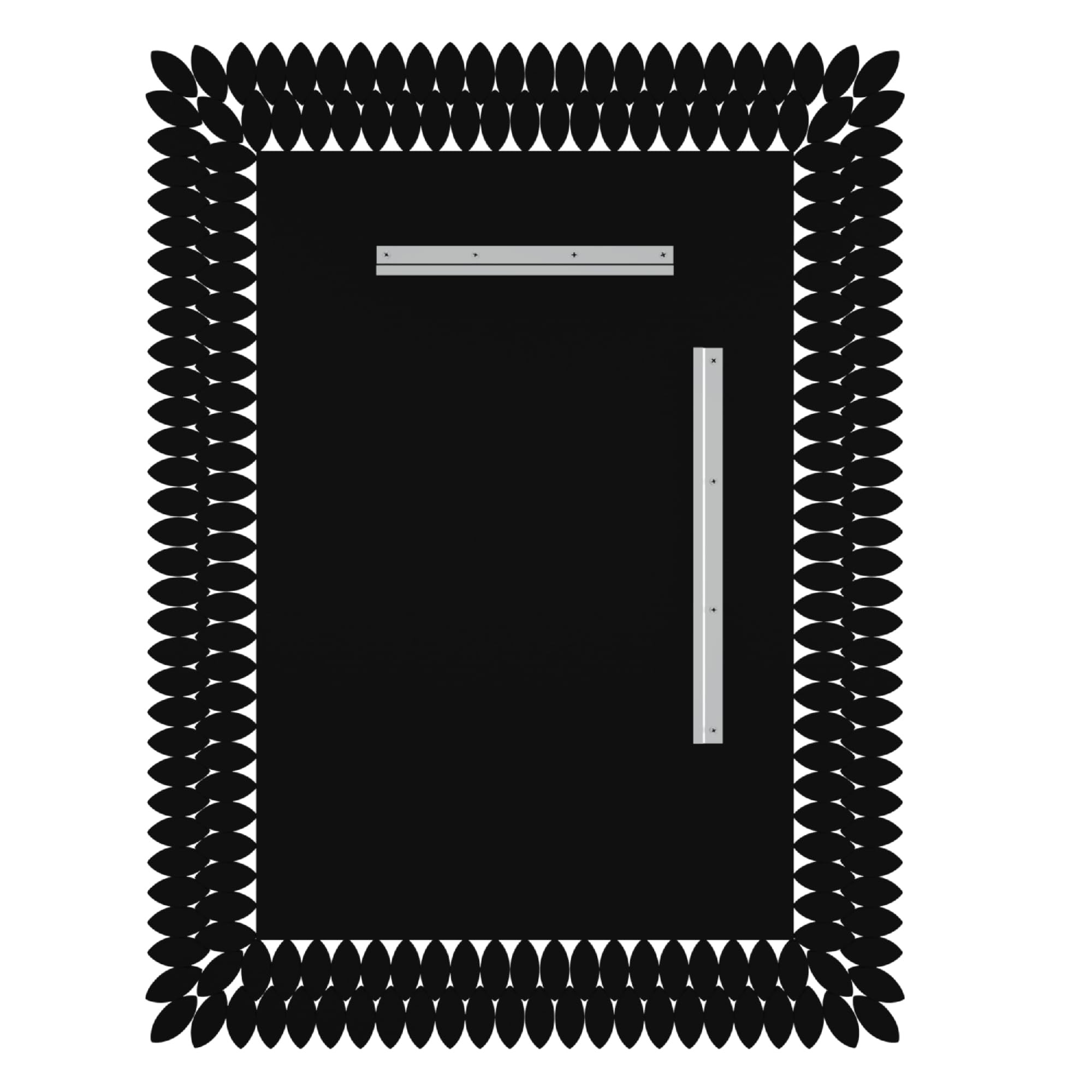 Kelly Miller 30"x40" Jeweled Bathroom Wall Mirror, Large Rectangle Mirror Decorative Mirror Luxur... | Amazon (US)