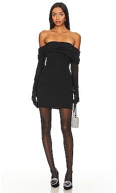 Amanda Uprichard X REVOLVE Jania Dress in Black from Revolve.com | Revolve Clothing (Global)