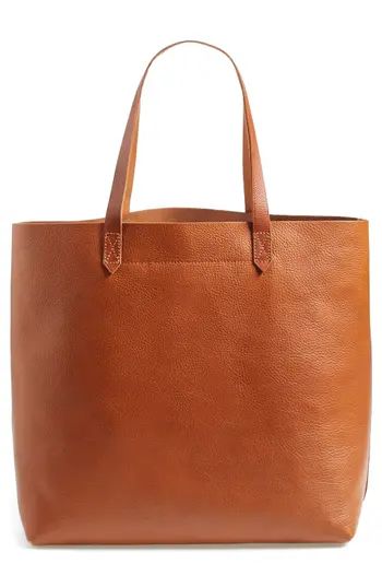 Madewell 'The Transport' Leather Tote - Brown | Nordstrom