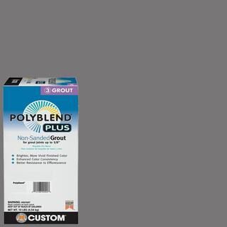 Custom Building Products Polyblend Plus #19 Pewter 10 lb. Unsanded Grout PBPG1910 - The Home Depo... | The Home Depot