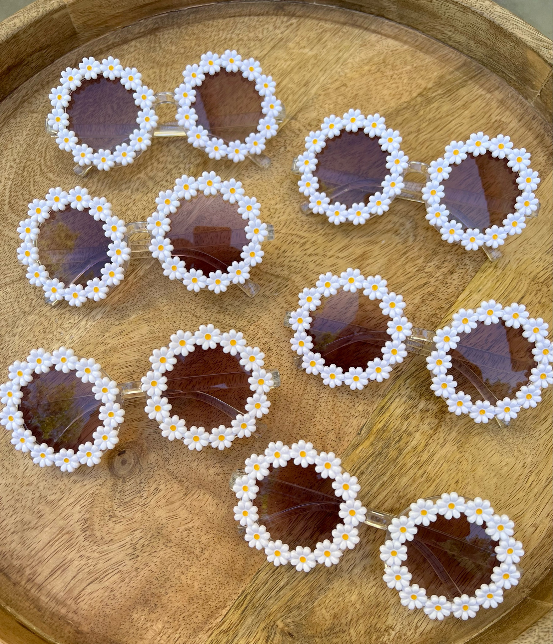 Kids Daisy sunnies! Perfect for travel or groovy/hippie themed party! 

#LTKparties #LTKunder50 #LTKkids