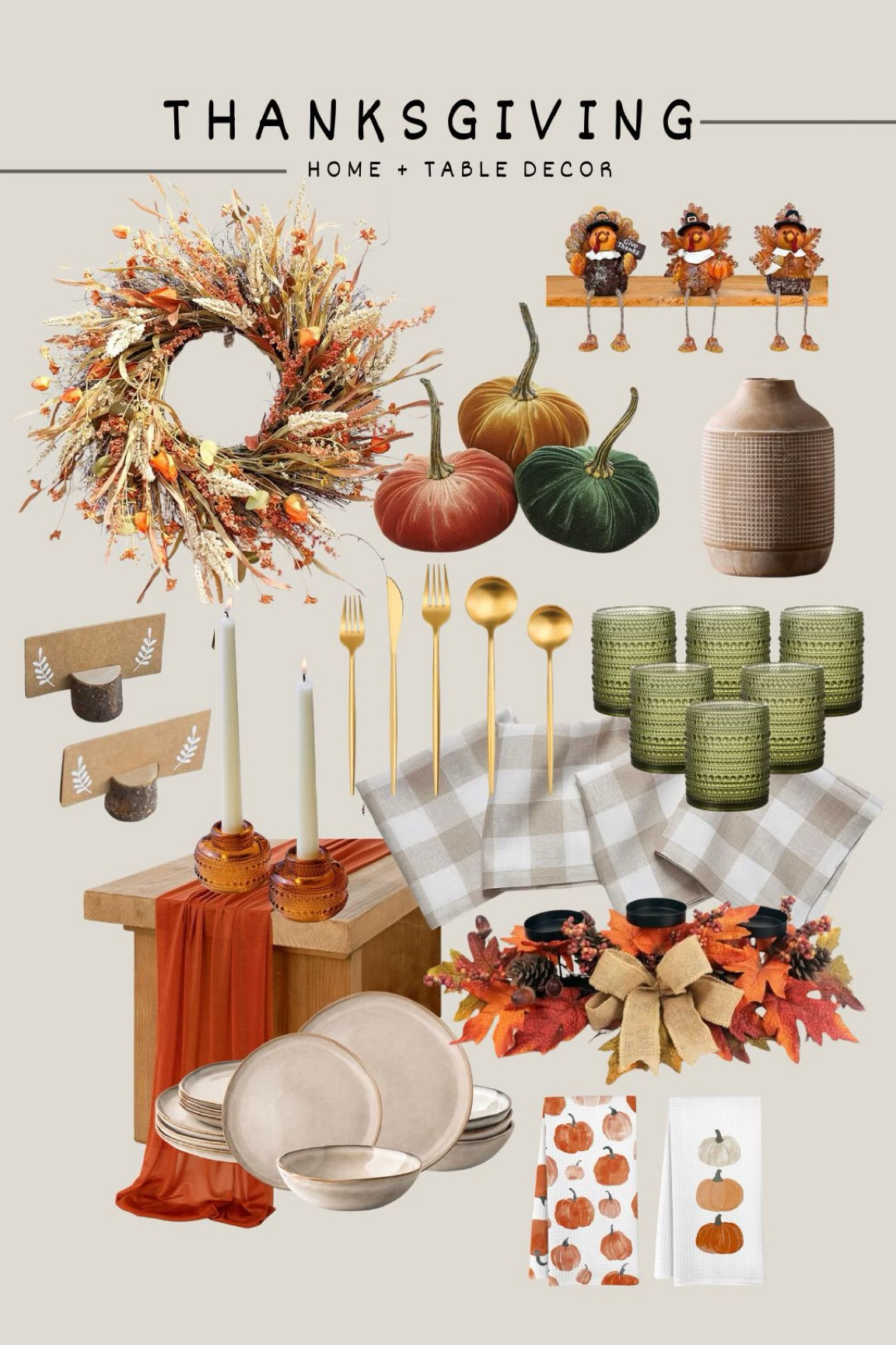 amazon thanskgiving decor 

#LTKHome #LTKSeasonal #LTKHoliday