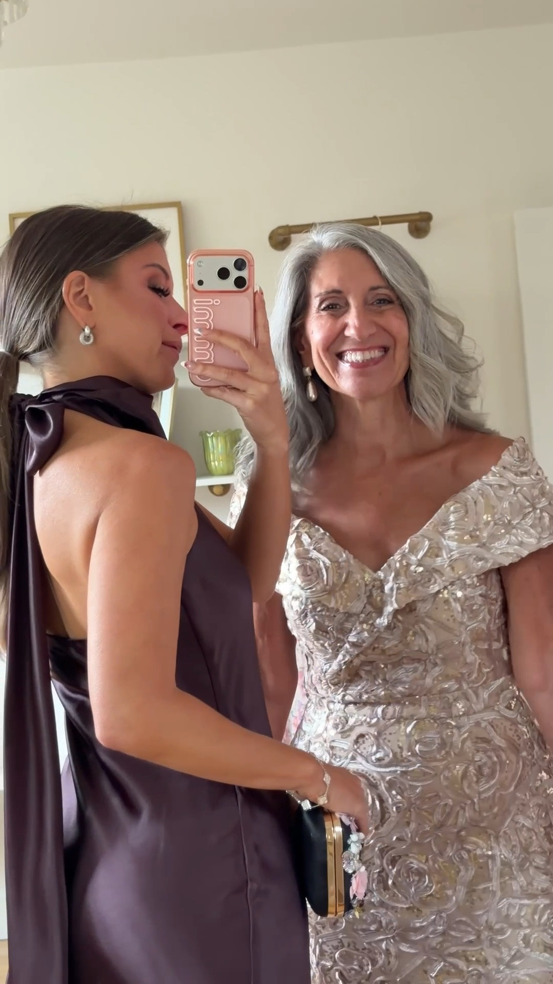 brown satin halter-tie open back, champagne floral-embroidered off-the-shoulder betsy & adam wedding guest dresses 💍💐

electric picks: emerson20
vici: emerson30

I’m 5’4” & am wearing my usual size smalls/2 

mom is 5'4" and typically wears a medium/6

fall wedding guest dresses, wedding guest dresses, cocktail dresses, semi-formal dresses, black tie wedding guest dresses, destination wedding guest dresses, garden party dresses, wedding guest outfit ideas

#LTKU #LTKSeasonal #LTKWedding