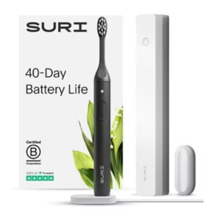 SURI Electric Toothbrush Midnight Black | Boots.com