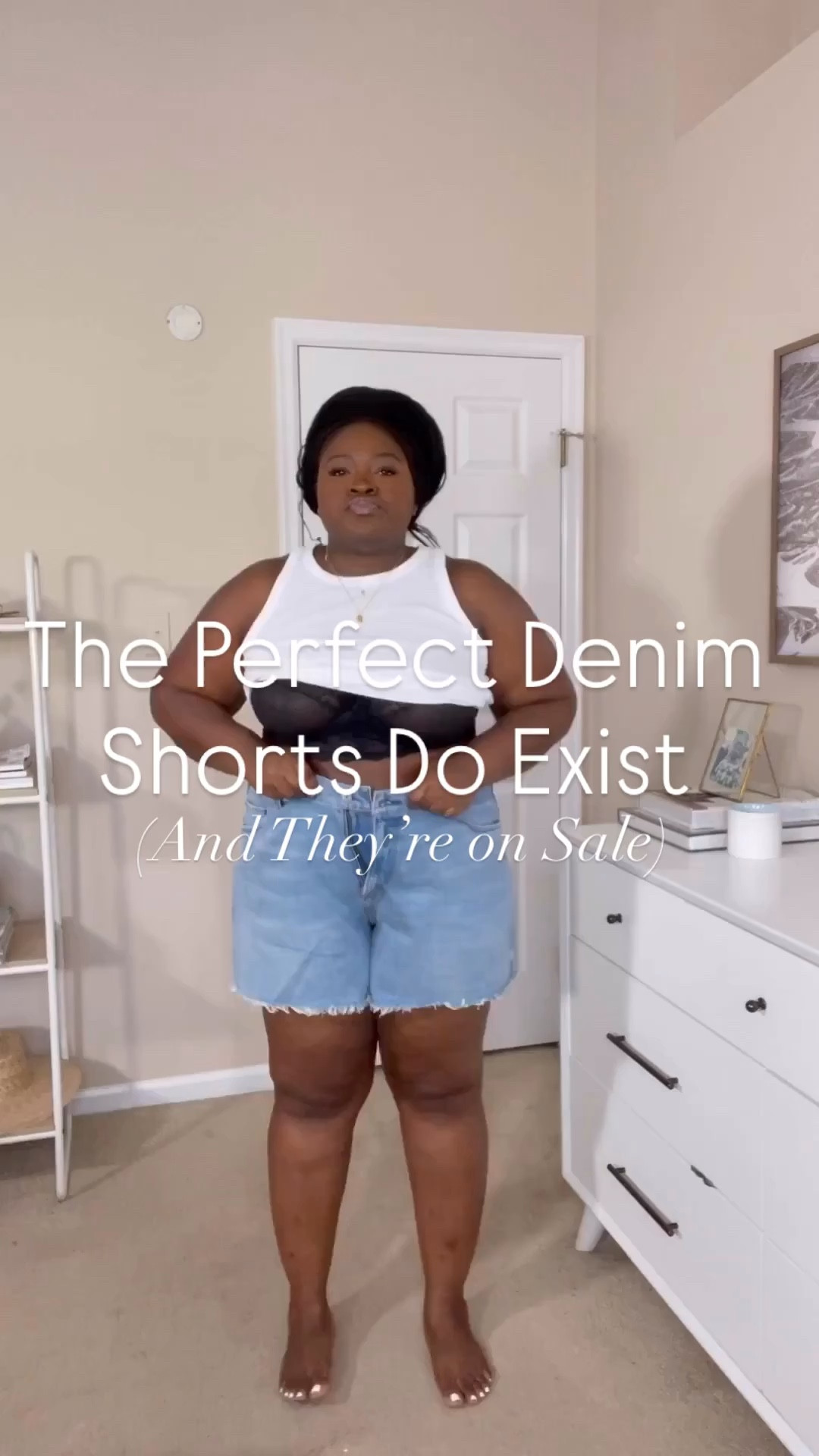 Finding good denim shorts is harder than it should be… but I finally found them. They’re comfortable, flattering, and easy to throw on with literally anything tanks, tees, button-downs… you name it. And the fact that I grabbed them on sale? Even better 👀 #denimshorts #summeroutfits #casualstyle #plussizefashion #everydayoutfit #ltkfashion #affordablefashion #outfitideas #denimstyle #summerstyle

#LTKSaleAlert #LTKMidsize #LTKootd