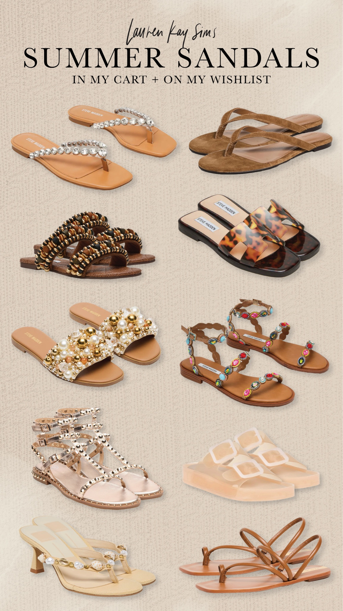 Summer sandals I’m eyeing ☀️