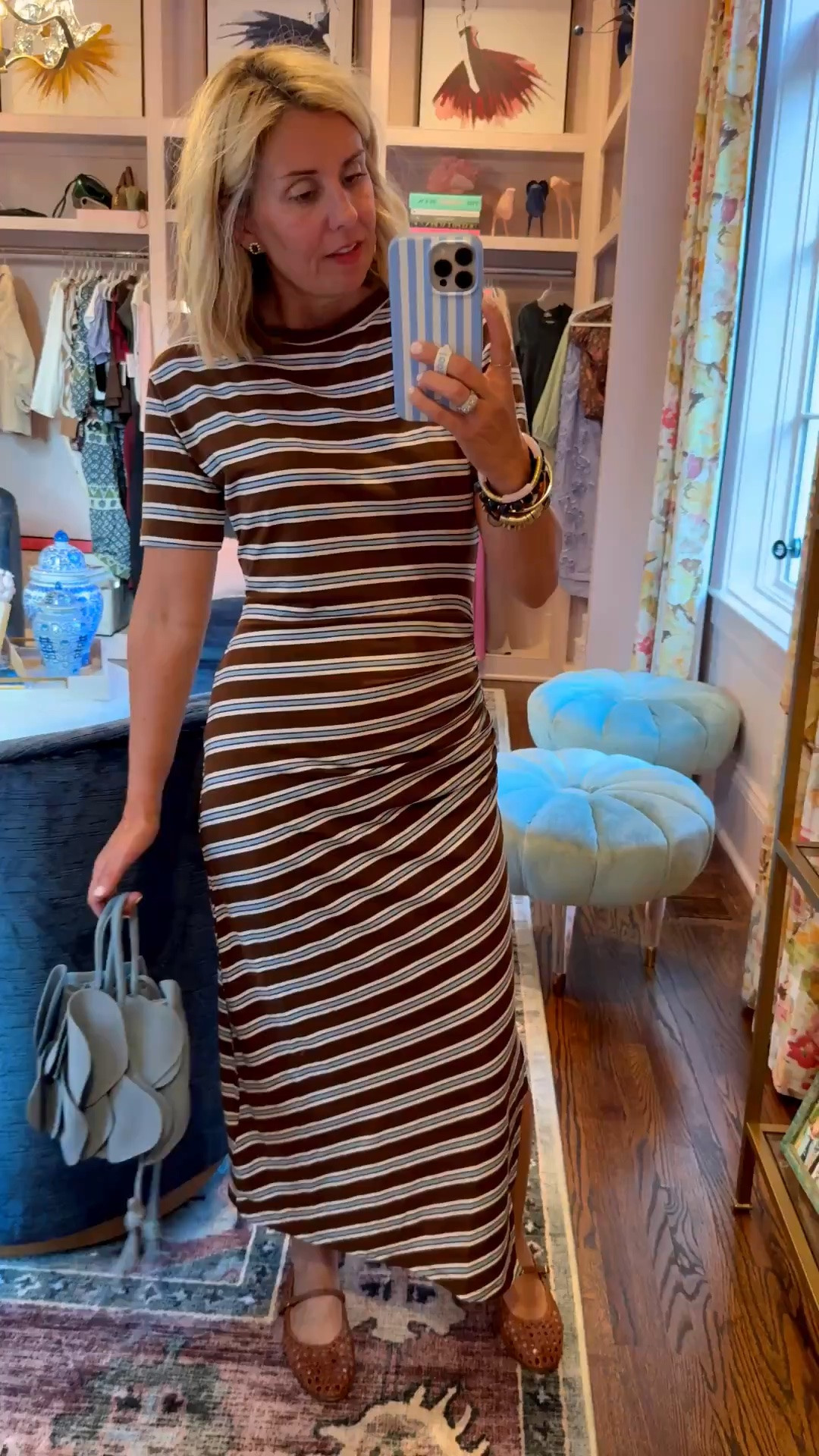 Now this is a flattering T-shirt dress! I’m in a small and 8 boots tts. 

*code Catherine20 at Allie + Bess

#LTKdayinmylife #LTKootd #LTKmomlife