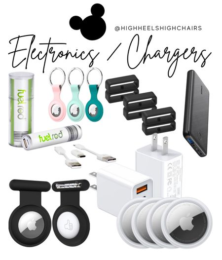 Disney musts for packing! AirTags to keep track of important things like strollers… and kids! Band holders to keep MagicBands nice and secure and you can never have too many power banks and charging cables! Grab an extra one to keep in your backpack or purse for park days! 

#LTKkids #LTKtravel #LTKFind