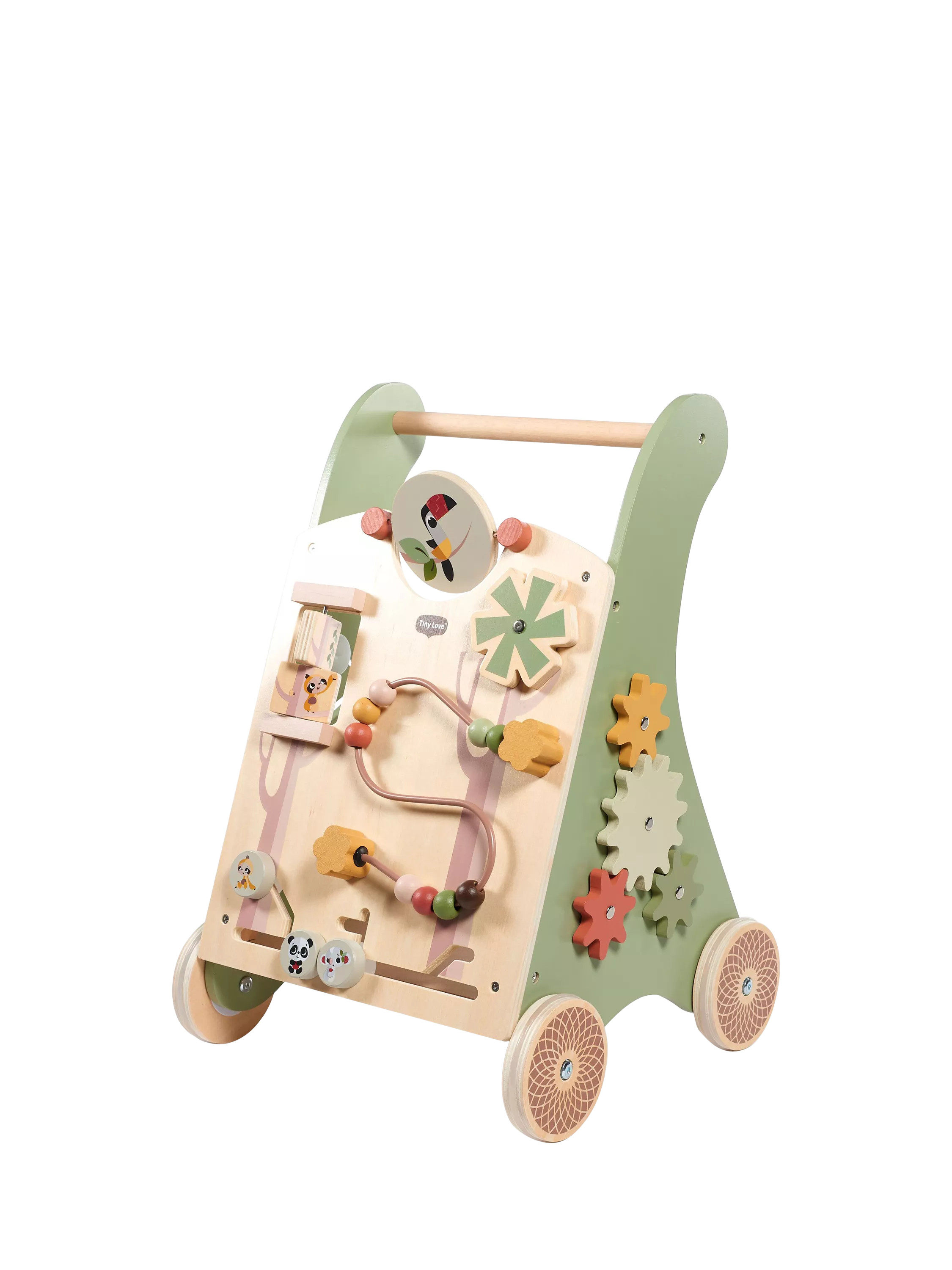 Tiny LoveWooden Activity Walk Behind Baby Walker | John Lewis (UK)