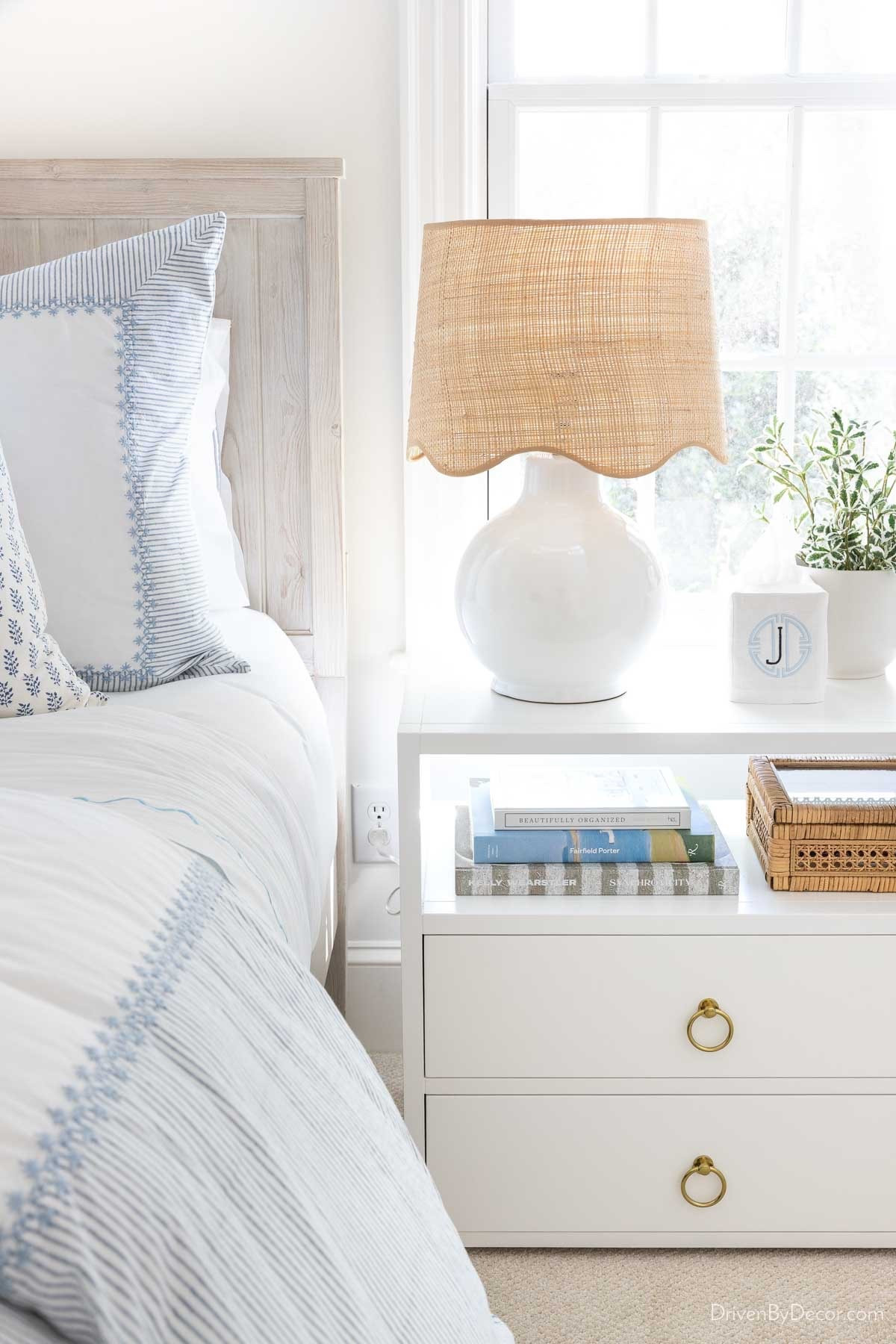 Need new nightstands? You can’t go wrong with these nightstands in our guest room - they’re 28″ wide and have both open and drawer storage. 🙌🏻

#LTKSaleAlert #LTKHome