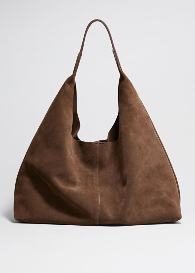 Large Suede Tote Bag | & Other Stories UK