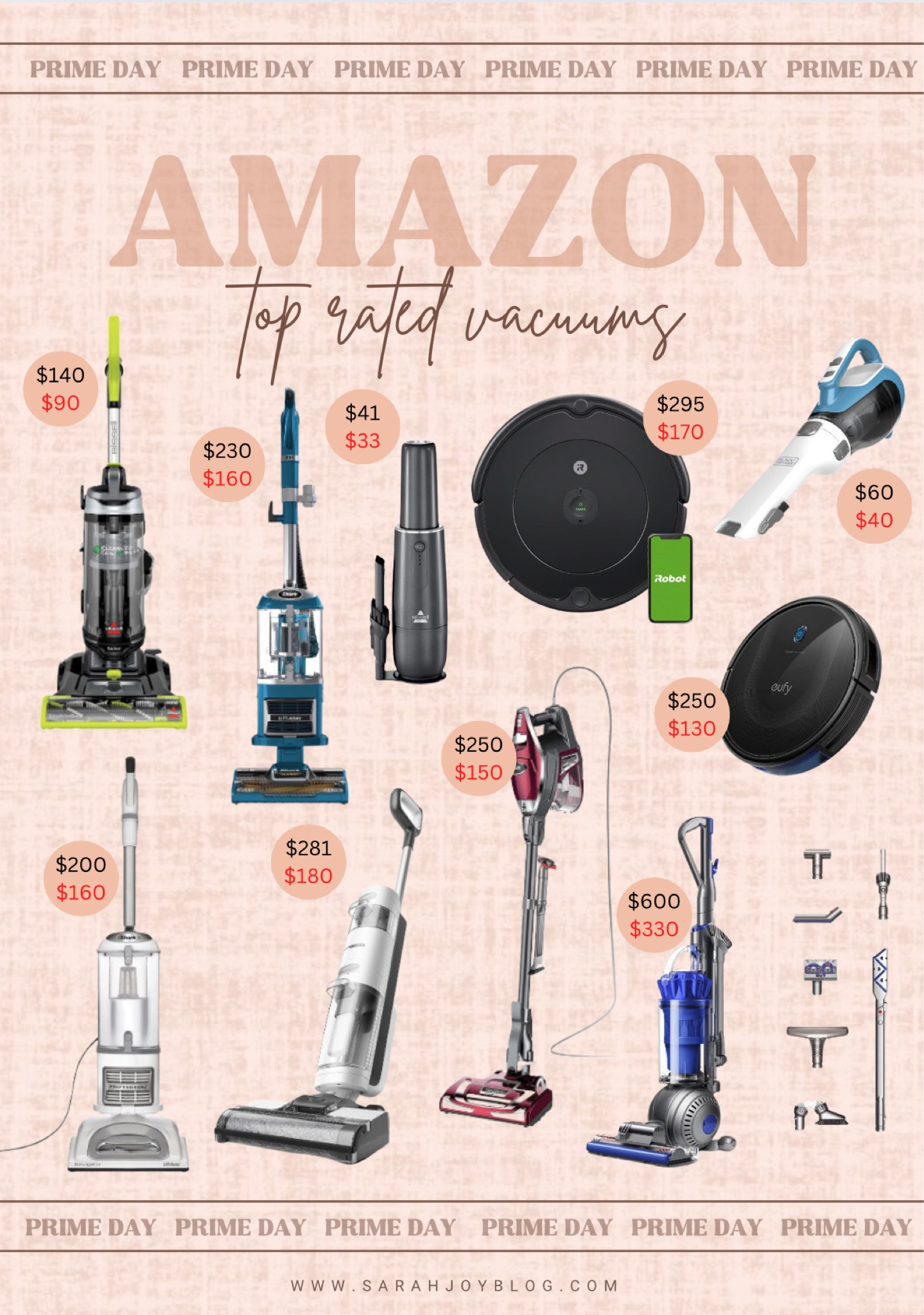 Amazon Prime Day Top Rated Vacuums on Sale!

Amazon, vacuum, home , deals, sale

Follow @sarah.joy for more Prime Day Deals! 

#LTKsalealert #LTKhome