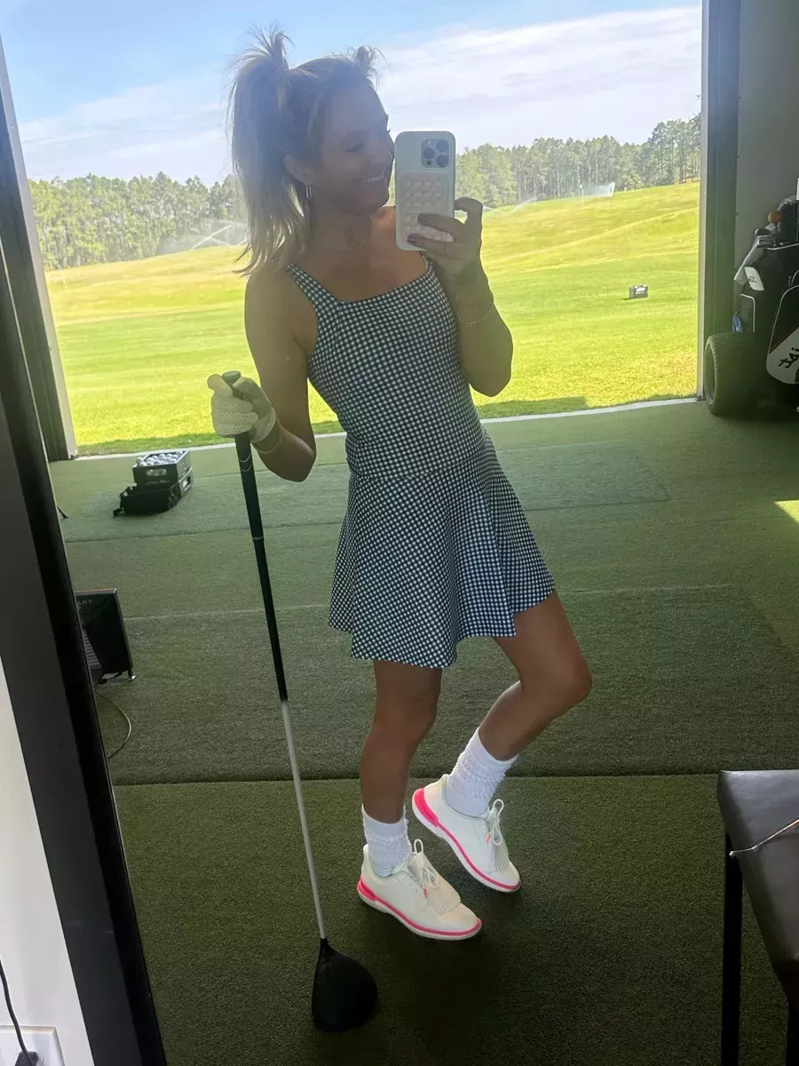 Isn't this just the most adorable activewear?! I'm so enjoying wearing this for golf. Pair with running shoes or sandals and it is perfect! Wearing an XS. 

 #LTKSeasonal #LTKActive #LTKStyleTip