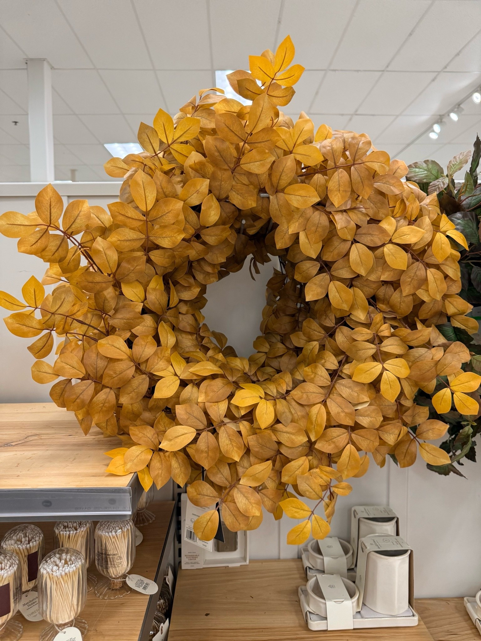 New fall wreath. Hearth and Hand at Target.

#LTKHome
