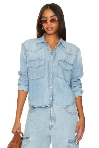 Cropped Western Shirt
                    
                    Citizens of Humanity | Revolve Clothing (Global)