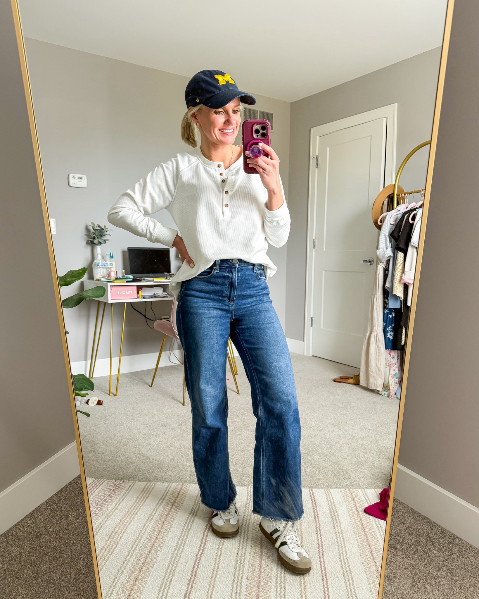 What Iw ore this week to baseball practice! ⚾️
Top- small
Jeans- 25

#LTKOver40 #LTKPetite #LTKootd