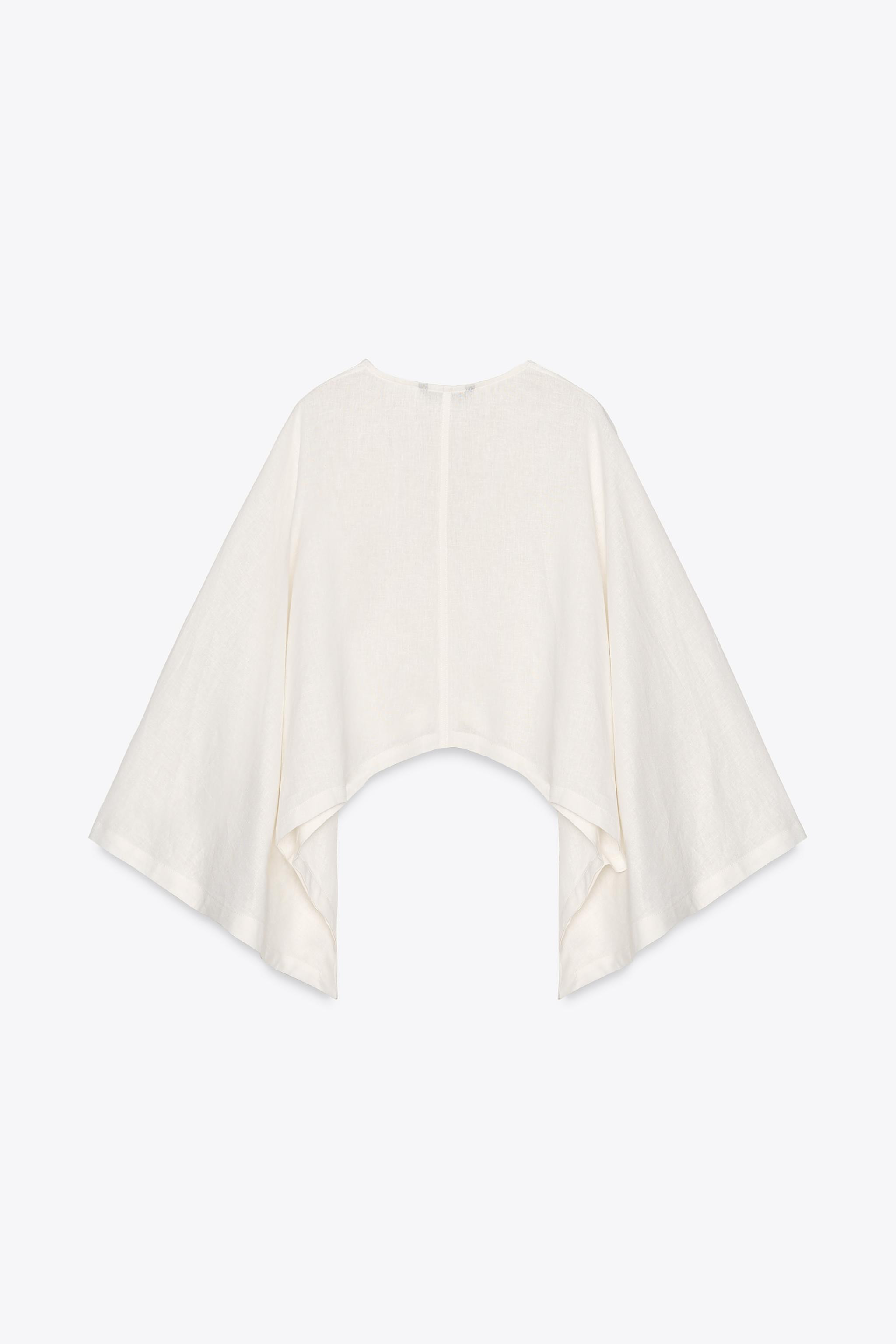 ASYMMETRIC CAPE KIMONO | Zara US