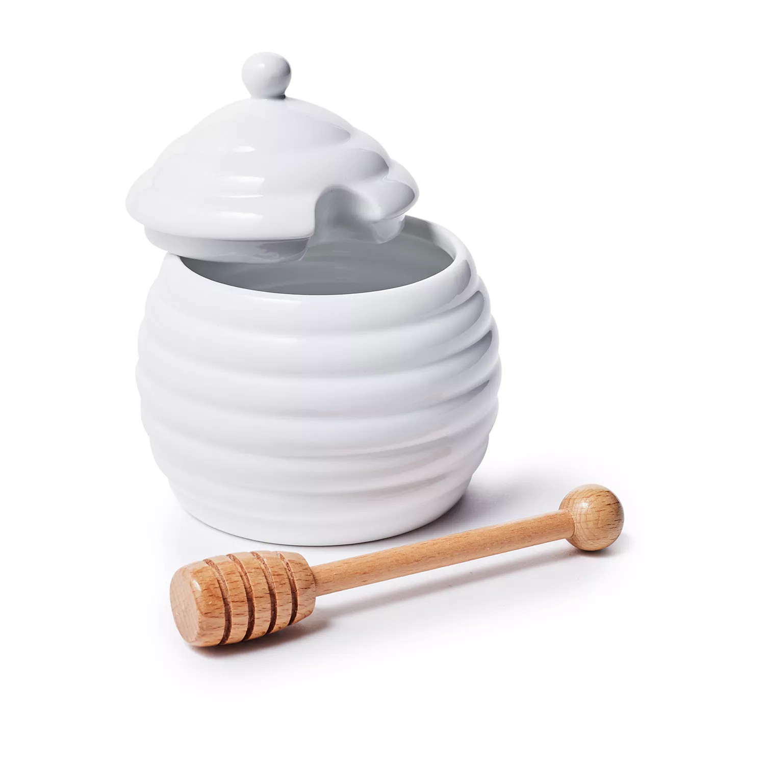 Sur La Table Porcelain Honey Pot | Sur La Table