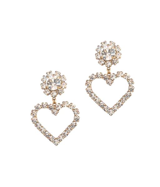 Cupid Earrings in Crystal | Loren Hope Designs