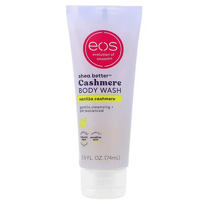 EOS, Shea Better™, Cashmere Body Wash, Vanilla Cashmere, 2.5 fl oz (74 ml) | iHerb