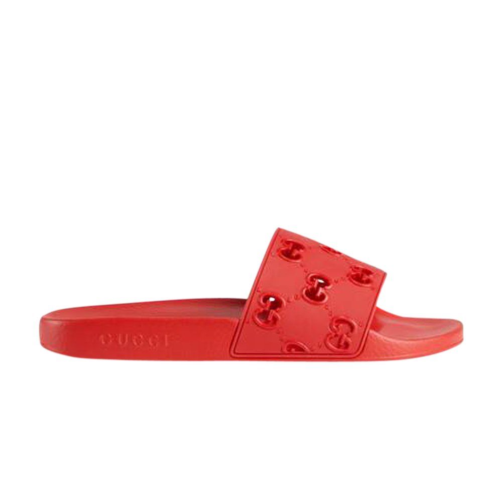 Gucci Rubber Slide 'Red' | GOAT