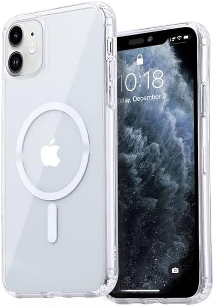 Strong Magnetic Clear for iPhone 11 Case [Compatible with MagSafe] [Military Grade Drop Tested] S... | Amazon (US)