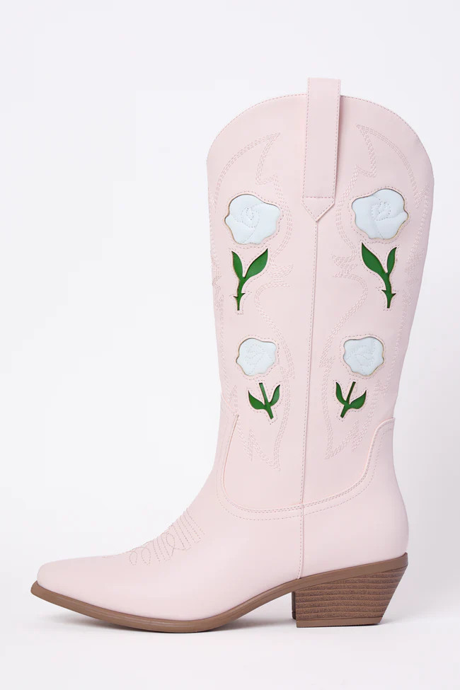 Willa Rose Pink Cowboy Boots | Pink Lily