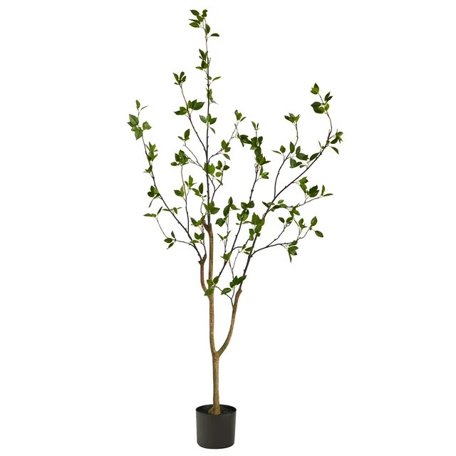 Nearly Natural 5' Minimalist Citrus Artificial Tree | Walmart (US)