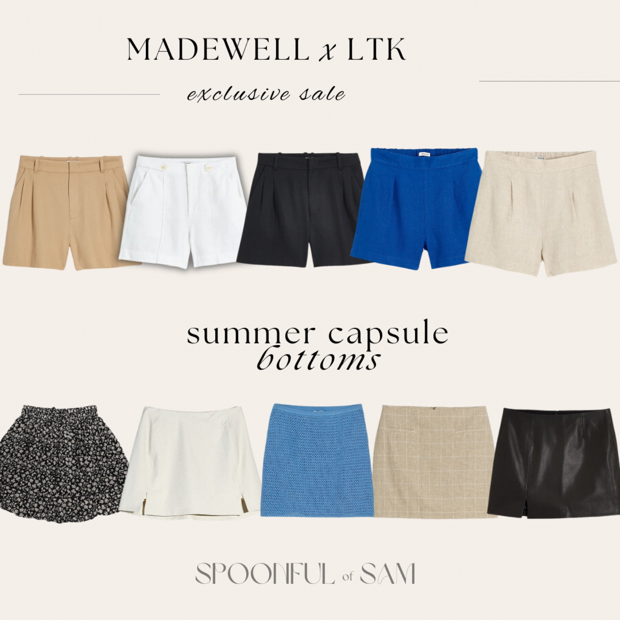 Build your summer wardrobe with the exclusive LTKxMadewell in-app sale, live on May 9th! 

#LTKGiftGuide #LTKsalealert #LTKxMadewell