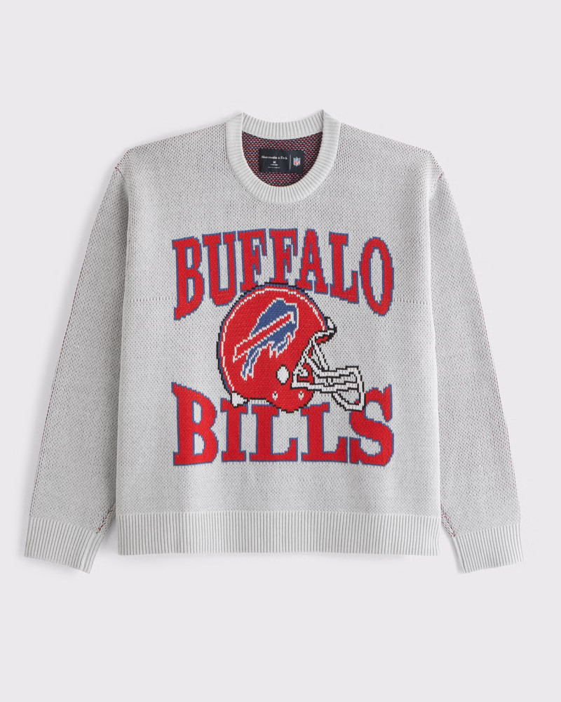 NFL Miami Dolphins Crew Sweater | NFL Miami Dolphins | Abercrombie.com | Abercrombie & Fitch (US)