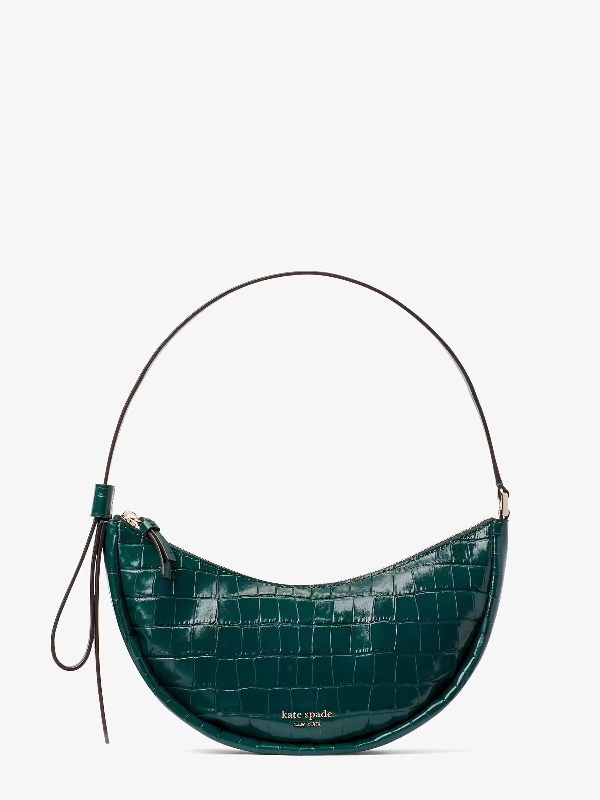 smile croc-embossed leather small shoulder bag | Kate Spade (EU)