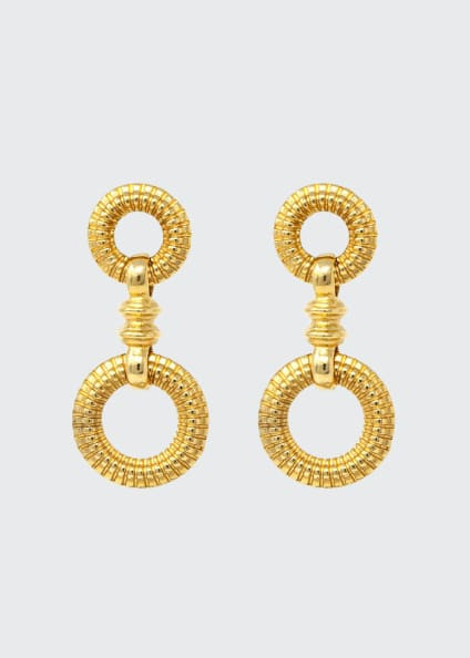 Ben-Amun Textured Drop Earrings | Bergdorf Goodman