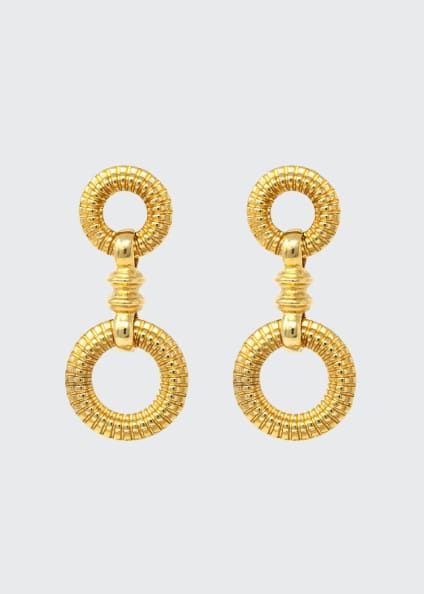 Ben-Amun Textured Drop Earrings | Bergdorf Goodman