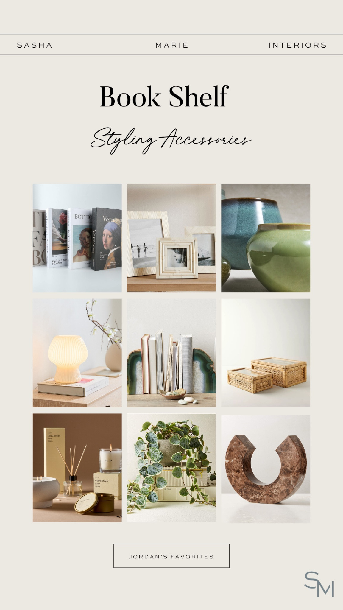 Take a look through some of our favorite accessories to style your book shelves at home! 

#LTKU #LTKStyleTip #LTKHome