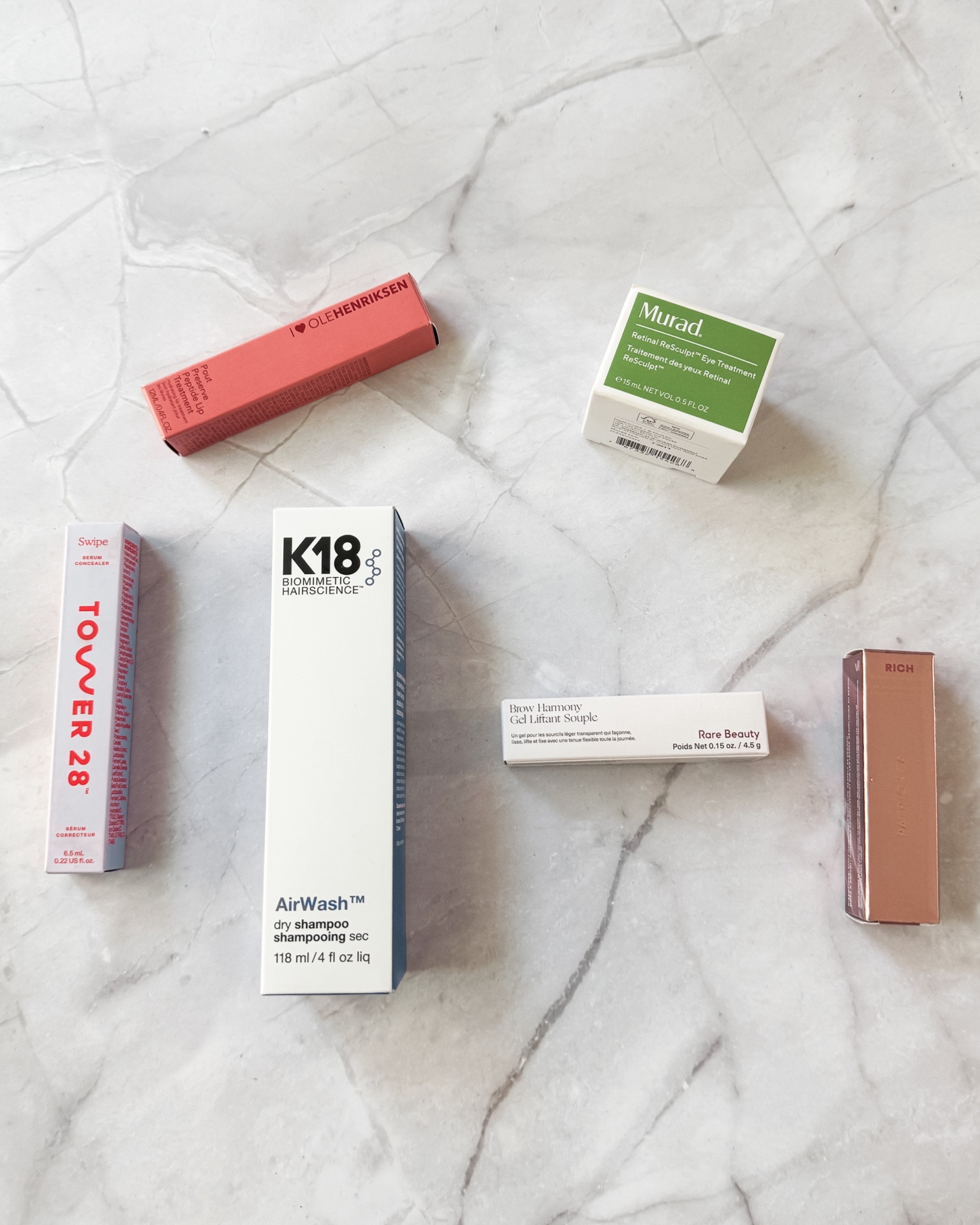 Some new things that had been in my cart for a while.

K18 dry shampoo (probably most excited about this!)
Murad retinal eye cream
Fav Patrick Ta gloss in a new color “Need Her”
Rare Beauty eyebrow gel (not sure if anything can top my current fav from Anastasia but had to see what the hype was about)
Tower 28 concealer 
Ole Henrickson peptide lip balm


#LTKsalealert #LTKbeauty #LTKxSephora