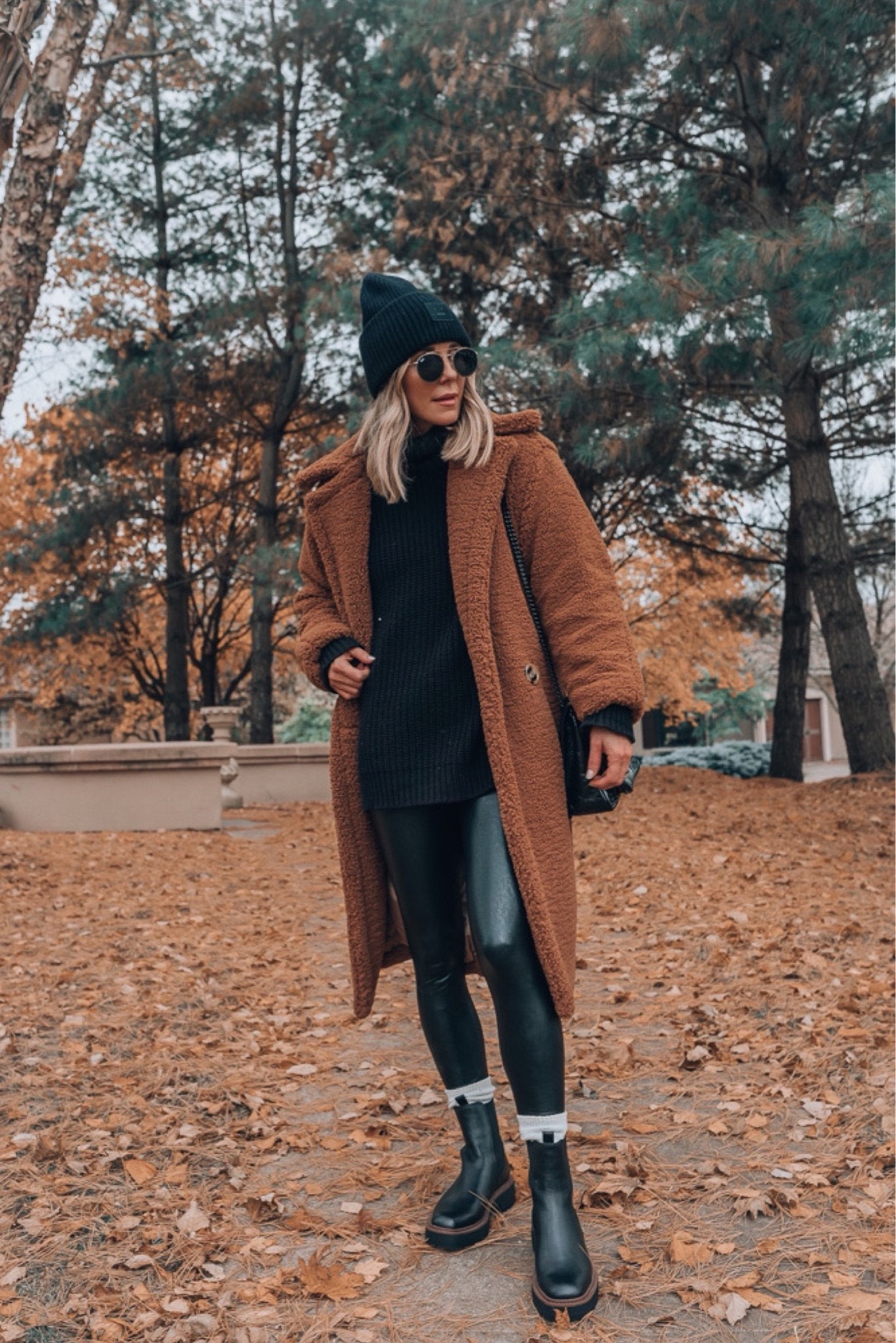 A simple, yet stylish winter outfit. Loving Chelsea boots paired with a teddy coat.

#LTKSeasonal #LTKStyleTip