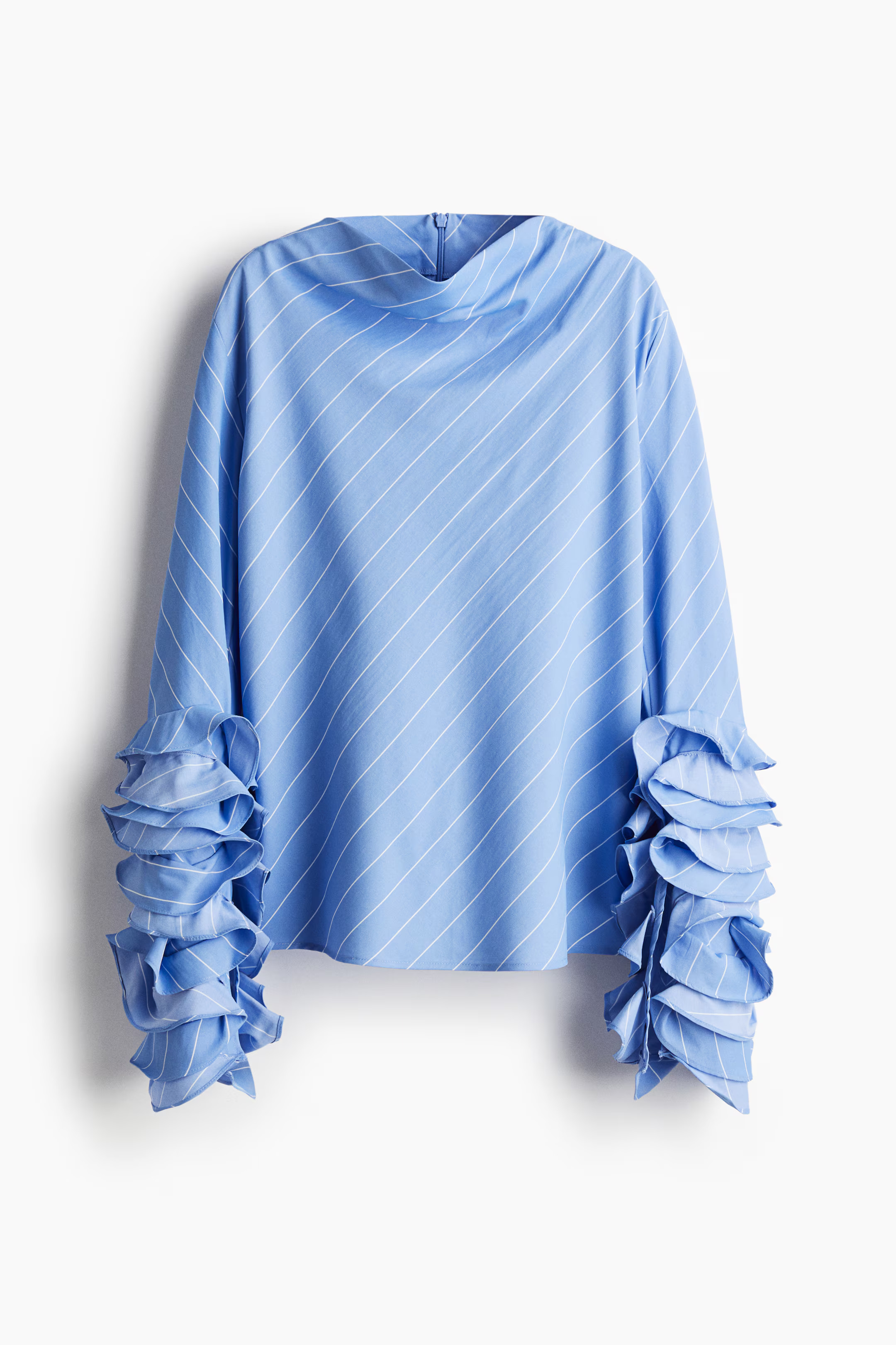 Ruffle-Sleeved Blouse | H&M (US + CA)