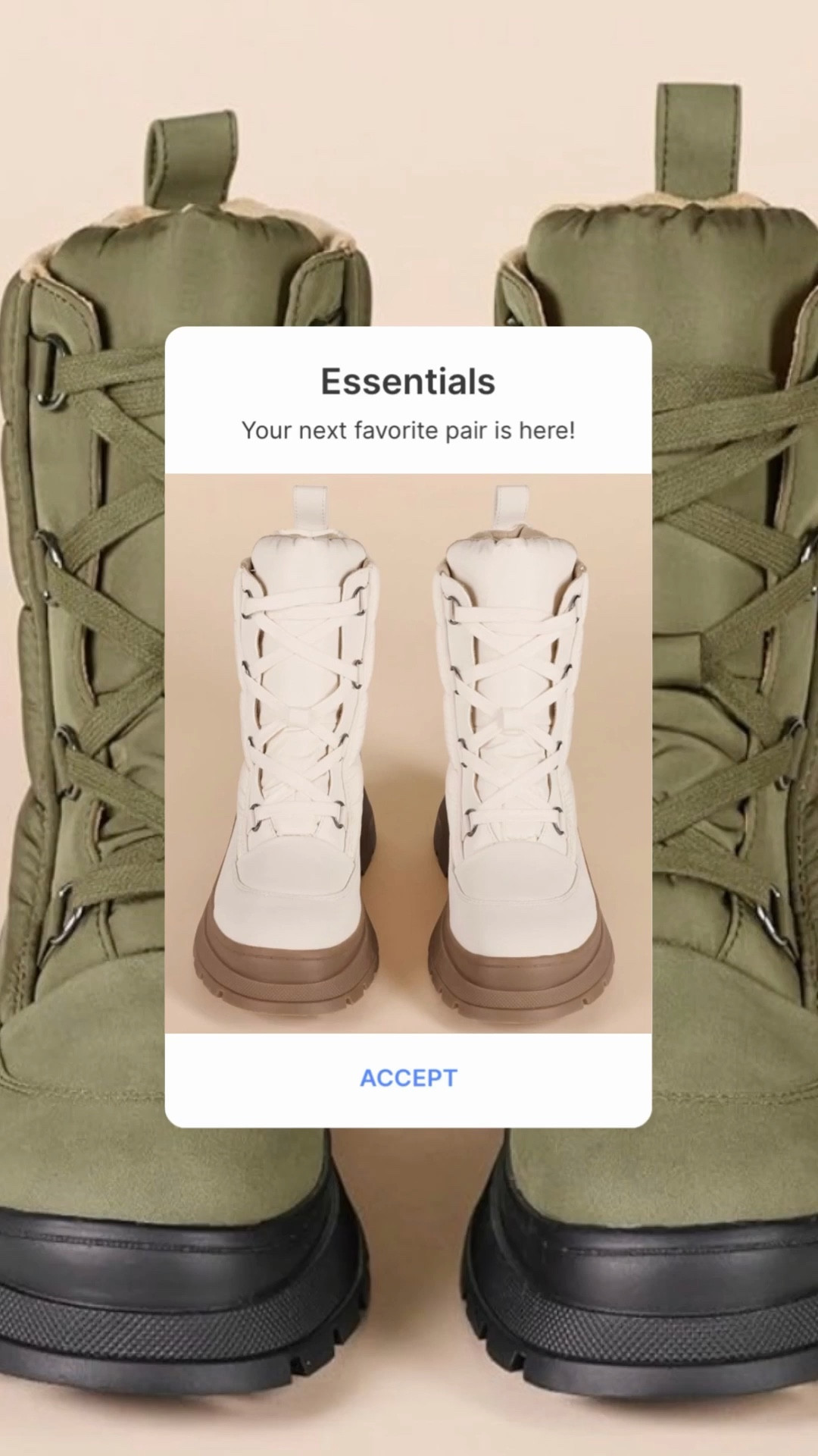 OBSESSED! ✨✨✨

Essentials lace up Puffer boot! 🥾 

4 adorable colors to choose from! Absolutely adorable and the price tag is amazing 🤩 



#LTKSeasonal #LTKGiftGuide #LTKHoliday