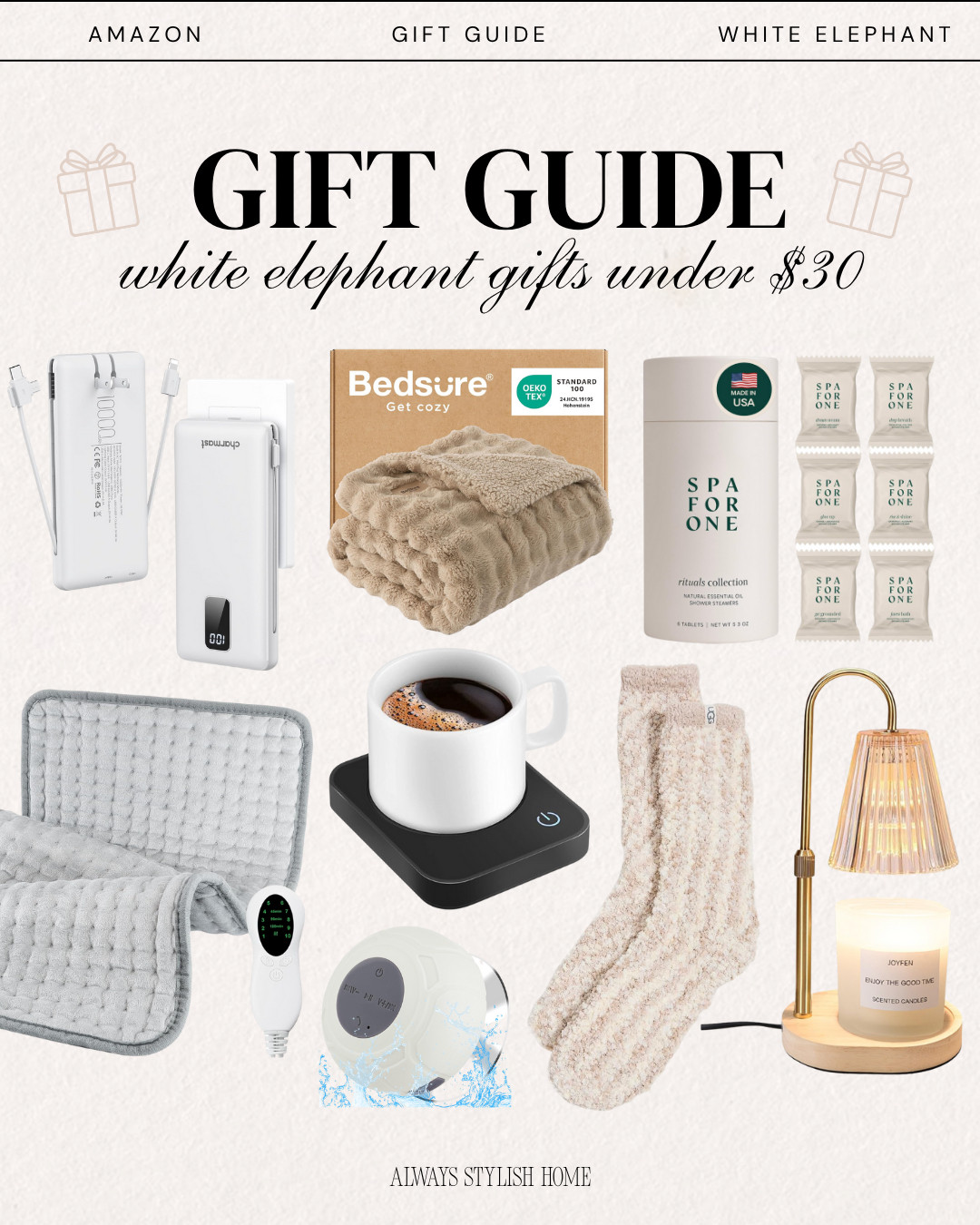 white elephant gift ideas, white elephant gifts Amazon, funny white elephant gifts, affordable white elephant gifts, unique white elephant gifts, best white elephant gifts, Amazon holiday gifts, $20 white elephant gifts, budget white elephant gifts, last-minute white elephant gifts, office white elephant gifts, family white elephant gift ideas, hilarious white elephant gifts, Amazon gag gifts, cheap gag gifts, white elephant exchange ideas, holiday gift exchange Amazon, novelty gifts Amazon, trending white elephant gifts, crowd-pleasing white elephant gifts 

 #LTKCyberWeek #LTKGiftGuide #LTKHoliday