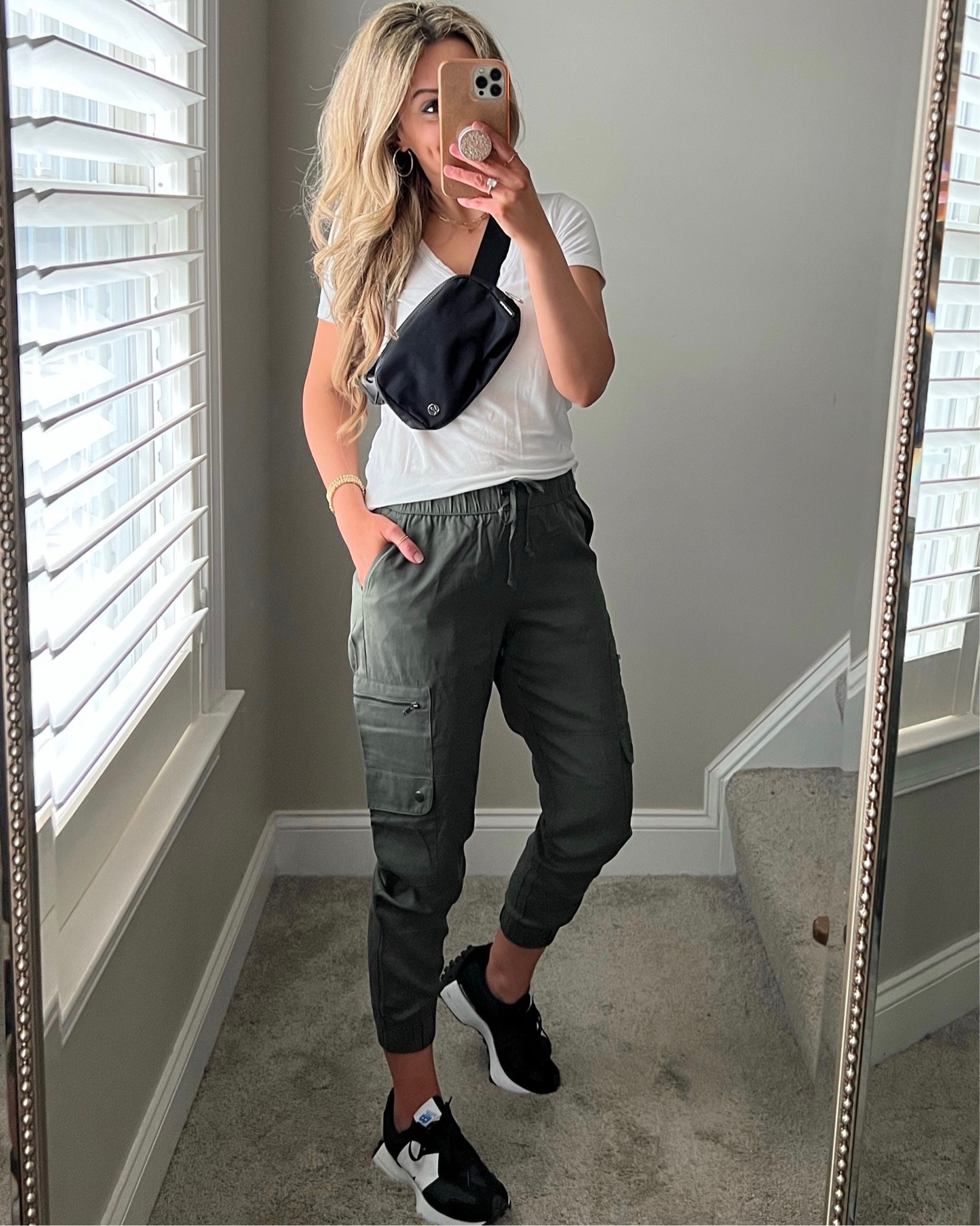 Sale alert! My joggers are on major sale (wearing size small), my favorite tee has been restocked and my New Balance sneakers are fully stocked in black! 

#LTKshoecrush #LTKunder50 #LTKSale
