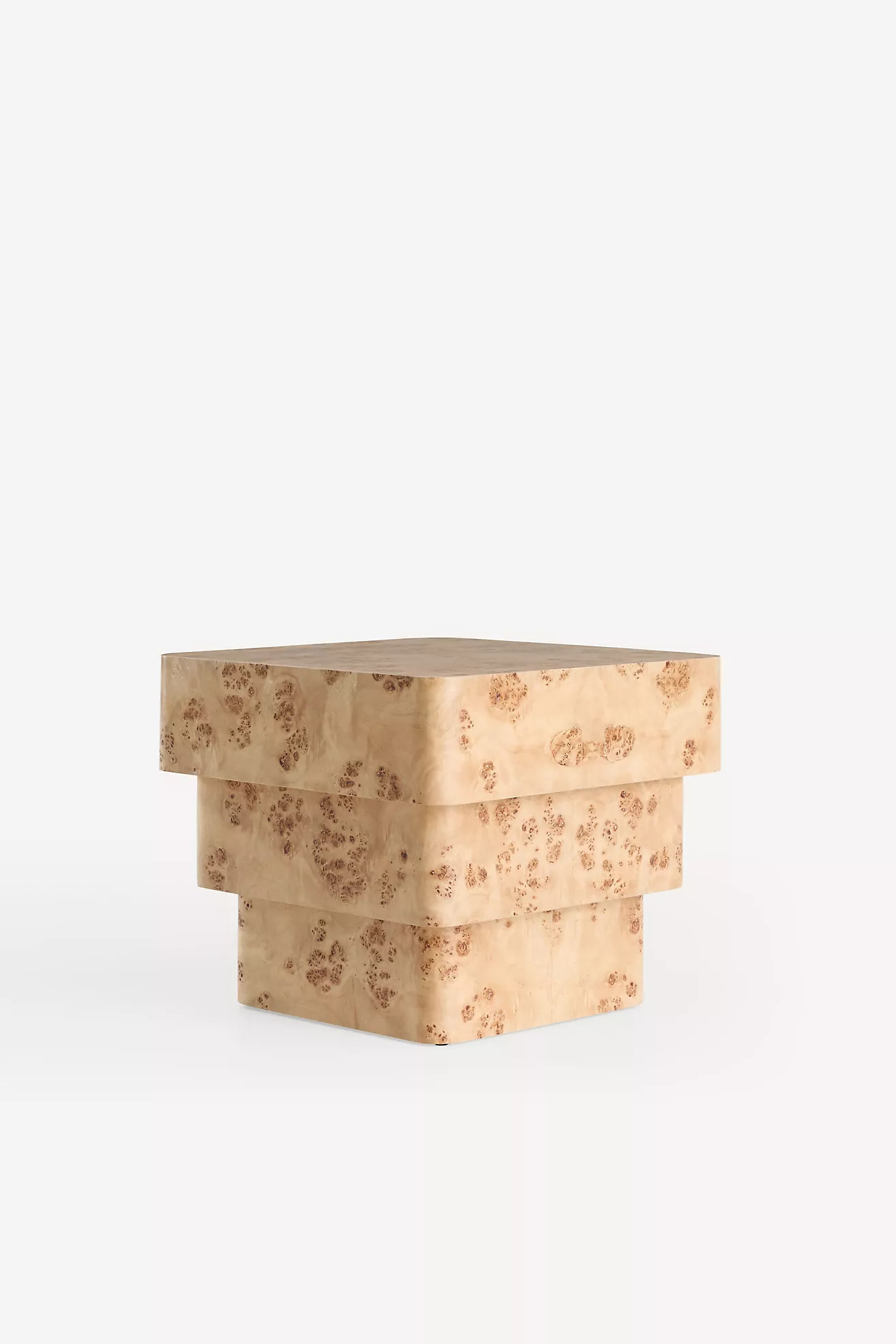 Leonne Burl Wood Side Table | Anthropologie (US)