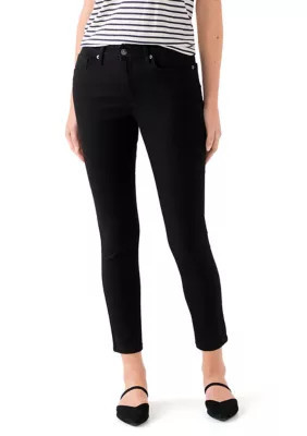 Crown & Ivy Women's Mid Rise Skinny Jeans | Belk