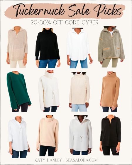 Tuckernuck Black Friday Cyber Sale picks for sweaters and tops! 20-30% off everything! 

Pullover. Sweater. Collared sweater. Sweatshirt. Varley. Shaker sweater. Knit sweater. Bump friendly. 

#LTKCyberweek #LTKbump #LTKsalealert