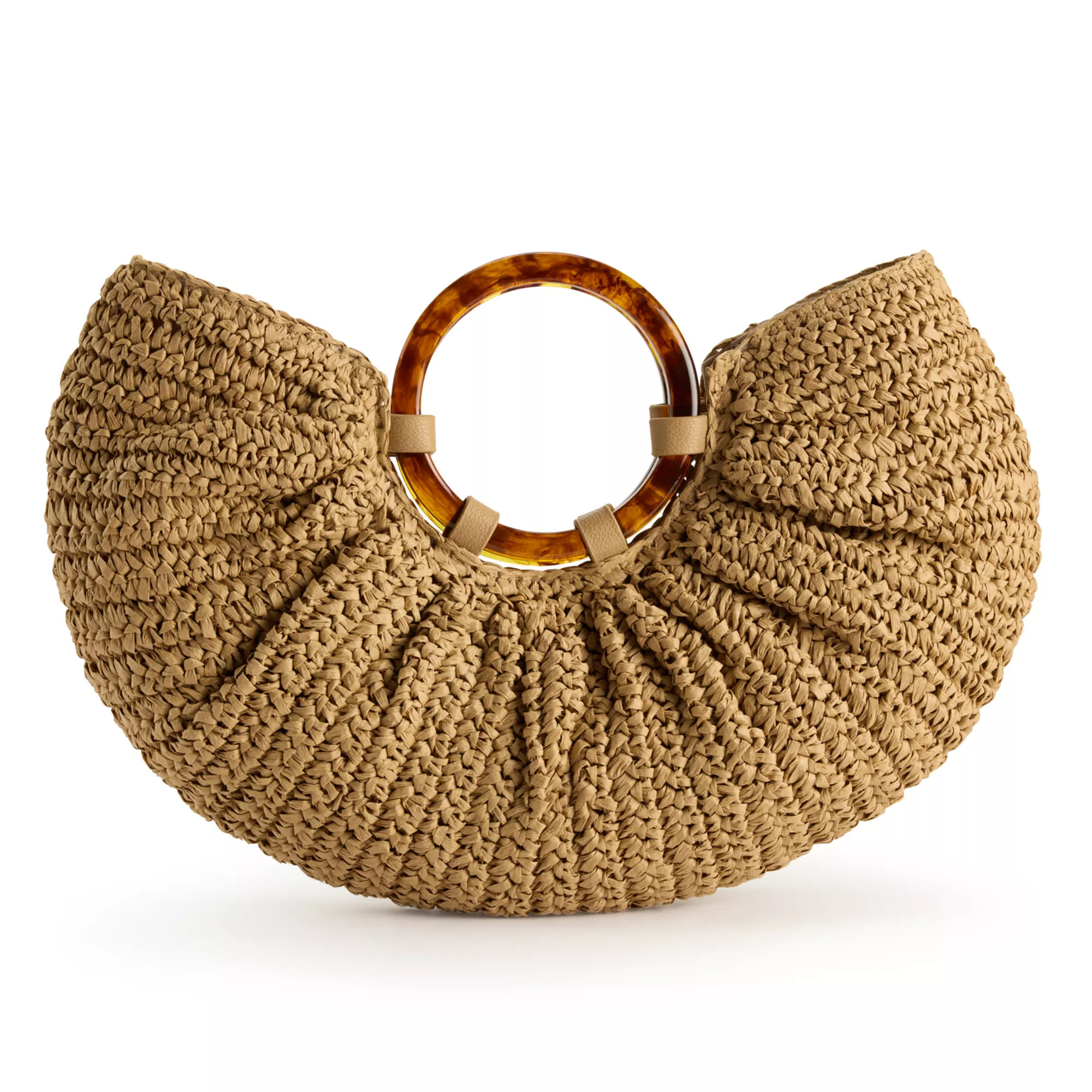 LC Lauren Conrad Lizzy Tortoise Ring Clutch | Kohl's