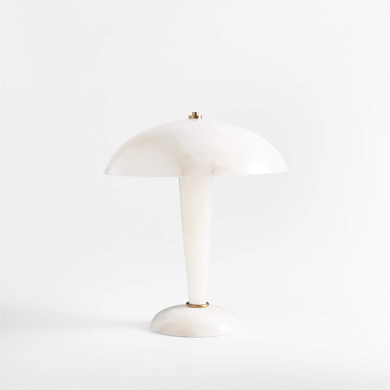 Lucca Alabaster Table Lamp | Crate & Barrel | Crate & Barrel
