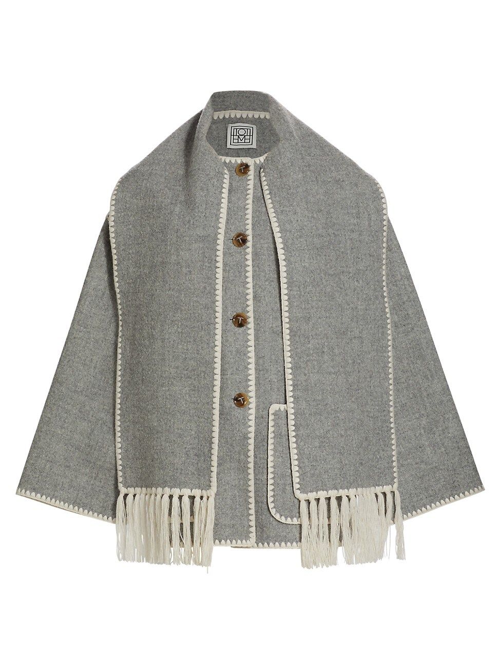 Embroidered Scarf Jacket | Saks Fifth Avenue