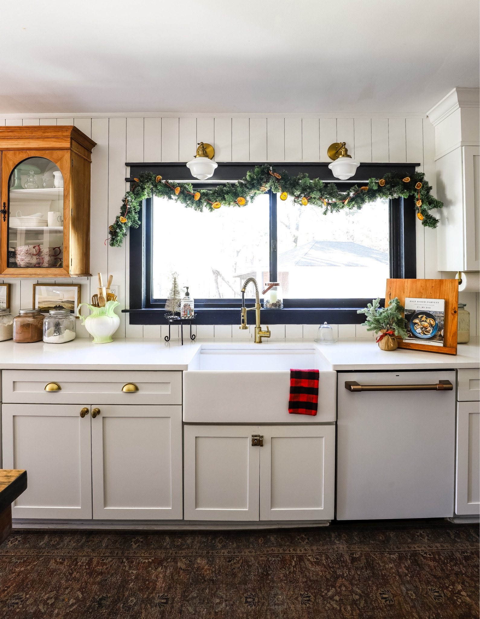 Cozy Christmas Kitchen decor, serve ware, Christmas dessert platter, orange garland, watercolor painting, baking accessories, kitchen accessories 

#LTKSeasonal #LTKHome #LTKHoliday