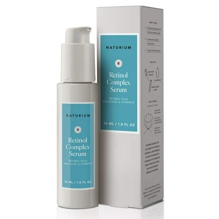 Naturium Retinol Complex Serum Microencapsulated Retinols plus Bakuchiol Refining & Smoothing Facial Serum 1 oz C3 | Walmart (US)