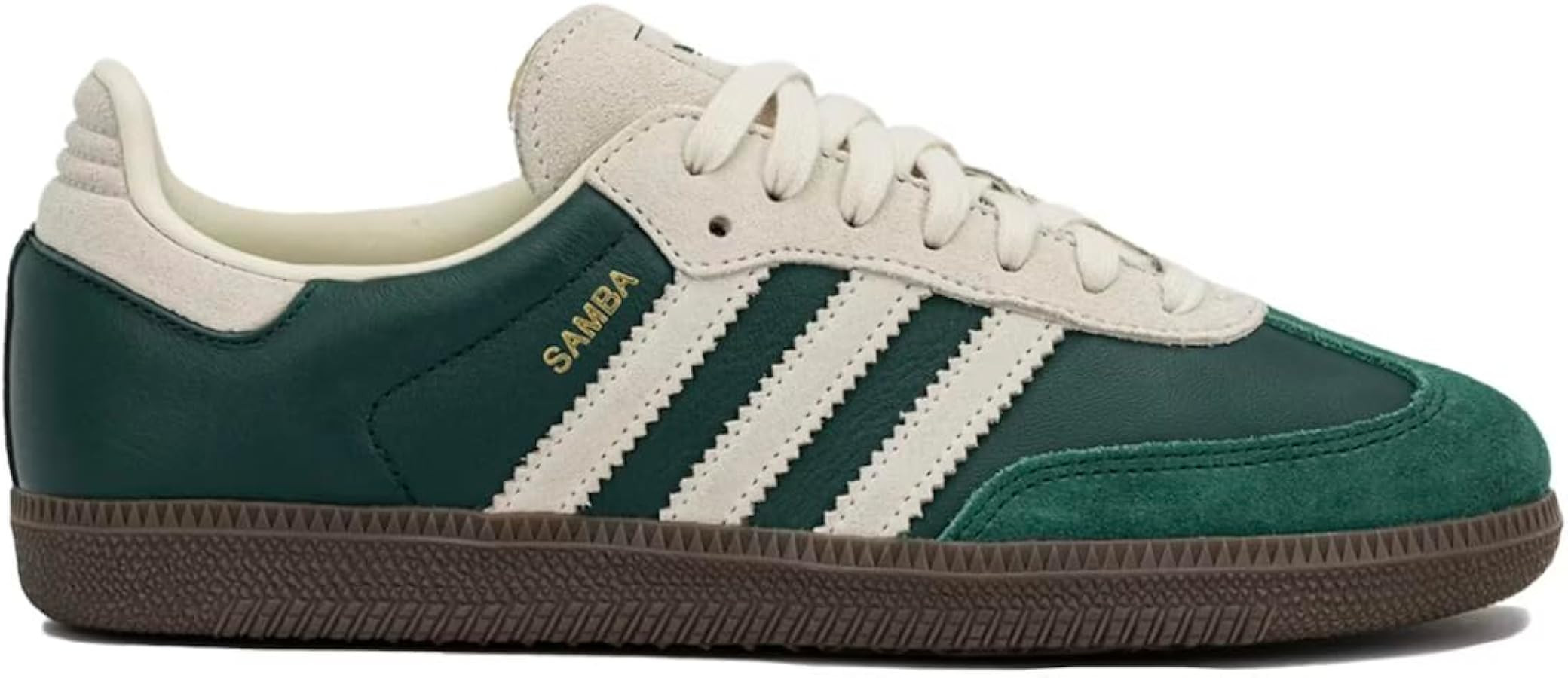 adidas Men's Ftwwht/Cblack Unisex Samba OG J FTWR whiteCore Black/GUM5 7 US | Amazon (US)